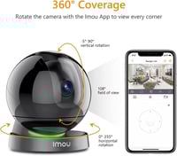 كاميرا مراقبة منزلية واي فاي داخلية من إيمو 4 ميجا...