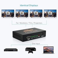 موزع VKBAND HDMI 1 في 4 خارج V1.4 يعمل بقوة 1 × 4...