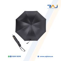 مظلة شمسية مع مروحة مع خاصية رذاذ للماء