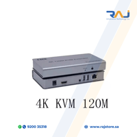 موسع وناقل HDMI KVM 4K عبر الإيثرنت لمسافة 120 متر