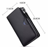 شنطة رجاليه صغيرة جلد طبيعي من وليام بولو اصلية