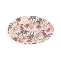 مجموعة (10) صحون ورقية بطباعة أزهار متنوعة | 7 أنش