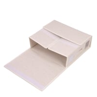 صندوق تنظيم قماش أنيق لون بيج | 33*39*12 سم