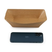 صحون ورق كرافت بني - (50) حبة | 6 انز