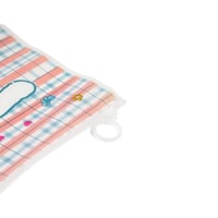 كيس تغليف بلاستيك برسمة أرنب لون وردي وأزرق | 21*1...