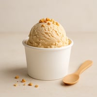 أكواب آيس كريم بيضاء مانعة للتسرب -(50) حبة|7*5