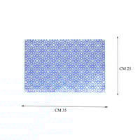 مجموعة (500) ورق ساندوتش لون أزرق
