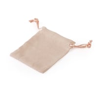 اكياس مخمل وردي للهدايا والتوزيعات فاخرة - (12)حبة...