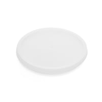 علبة بلاستيك شفافة بغطاء دائرية -(30) حبة | 10 أنز