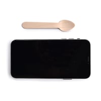 مجموعة (50) ملاعق خشبيه - 9.5سم