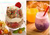 مجموعة (10) اكواب بلاستيك شفافة للمشروبات | 12 انز