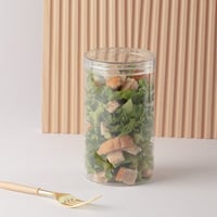 مجموعة (12) علب بلاستيك شفاف مع غطاء| 720 مل