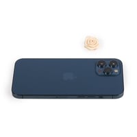 مجموعة (12) ورود ساتان بلون بيج | 3 سم