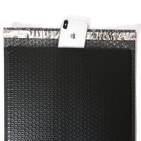 مجموعة (10) اظرف اسود للطرود البريدية بفقاعات حماي...