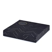 مجموعة (12) علبة فاخرة للشكولاتة والحلويات بنافذة...