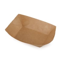 صحن كرافت بني مستطيل-(1000) حبة | 16.5* 12.3*4.2 س...