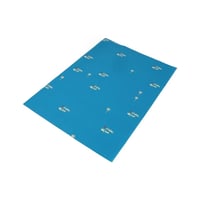 مجموعة(50) ورق زبدة ساندوتش"رمضان مبارك" لون أزرق