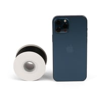 شريطة تغليف هدايا فاخرة شفافة لون اسود|22.86 متر