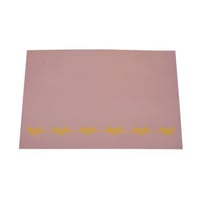 لباد سفرة فاخرة لون بنفسجي - (12) حبة|40*30 سم