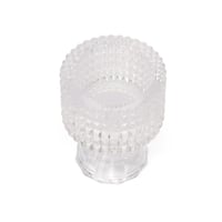 طبق تقديم زجاجي فاخر