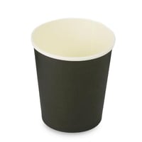 كرتون (1000) كوب ورق أسود فاخر |7 انز