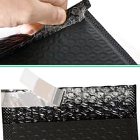 مجموعة (10) اظرف اسود للطرود البريدية بفقاعات حماي...