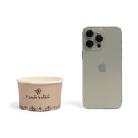 مجموعة (25) زبديات ورقية "شتاء وسمرة" لون بني فاتح