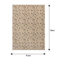 مجموعة (500 ) ورق تغليف كرافت بطبقه عازلة