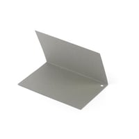 كرت ورقي لون رمادي -(12) حبة | 12.7*8.5 سم