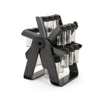 منظم ذكي دوار 360 درجة يحتوي على 18 علبة توابل فار...