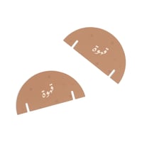 مجموعة (12) كرت للأكواب بثيم الشتاء "قهوة" - باللو...