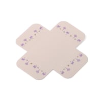 مقسمات ورقية فاخرة للتقديم نمط نخلة لون بيج- (12)...