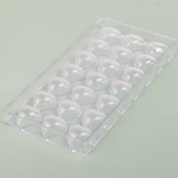 قالب اكريليك للشوكلاته بشكل قلب - 21 قالب