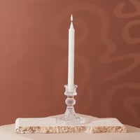 شمعدان كريستال فاخر بزخارف ماسية