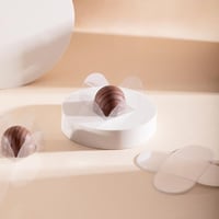 مقسمات بلاستيك شفافة - (12) حبة | 4*4*3 سم