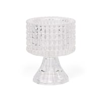 طبق تقديم زجاجي فاخر