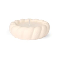 شمعة عطرية فاخرة بقالب سيراميك دائري