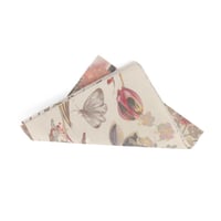 مجموعة (20) منديل ورقي فاخر بنمط أزهار متنوعة