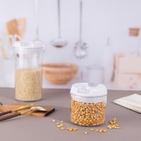 حافظة طعام شفافة بغطاء محكم الإغلاق | 0.4 لتر