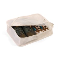 حقيبة تنظيم ملابس لون بيج | 12*32*40 سم