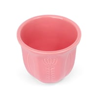 فنجان قهوة سيراميك باللون الوردي | 180 مل