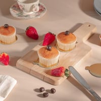 كرتون قاعدة كيك ميني دائرية بلون ذهبي مع مسكة - (8...