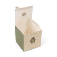 مجموعة (12) علبة توزيعات فاخرة بطباعة مرايا - لون...