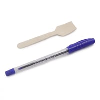 مجموعة (50) ملعقة خشبية للحلى والايسكريم