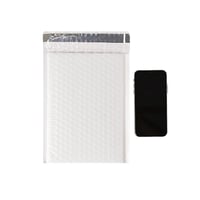 مجموعة (10) اظرف ابيض للطرود البريدية بفقاعات حماي...