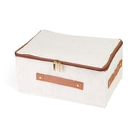 صندوق تخزين قماشي بسحاب ون بيج | 14*20*30 سم