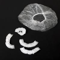 مجموعة (100)غطاء بلاستيك شفاف للصحون - 38 سم