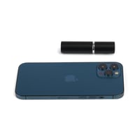 علبة عطر فارغة وفاخرة لون أسود-(6) حبات | 5مل