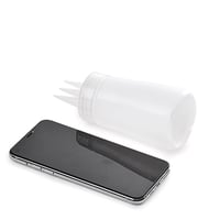 علبة شفافة لتوزيع الكاتشب والصوصات بثلاث فتحات - 1...