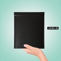 مجموعة (10) اظرف اسود للطرود البريدية بفقاعات حماي...